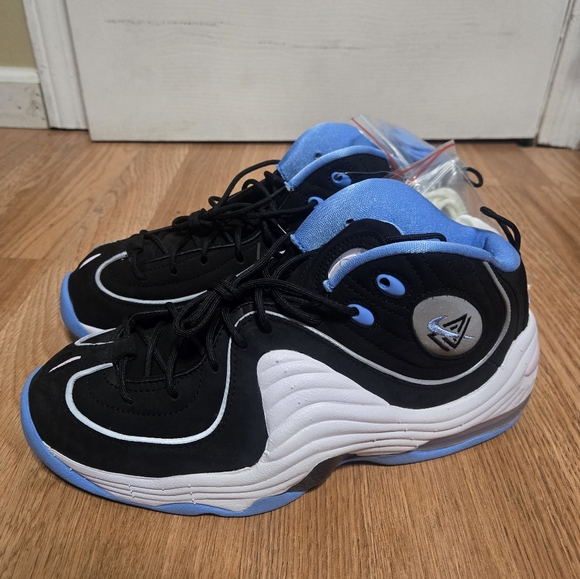 Nike Other - Nike Social Status x Air Penny 2 Mens Size 9 Shoes Black And Blue